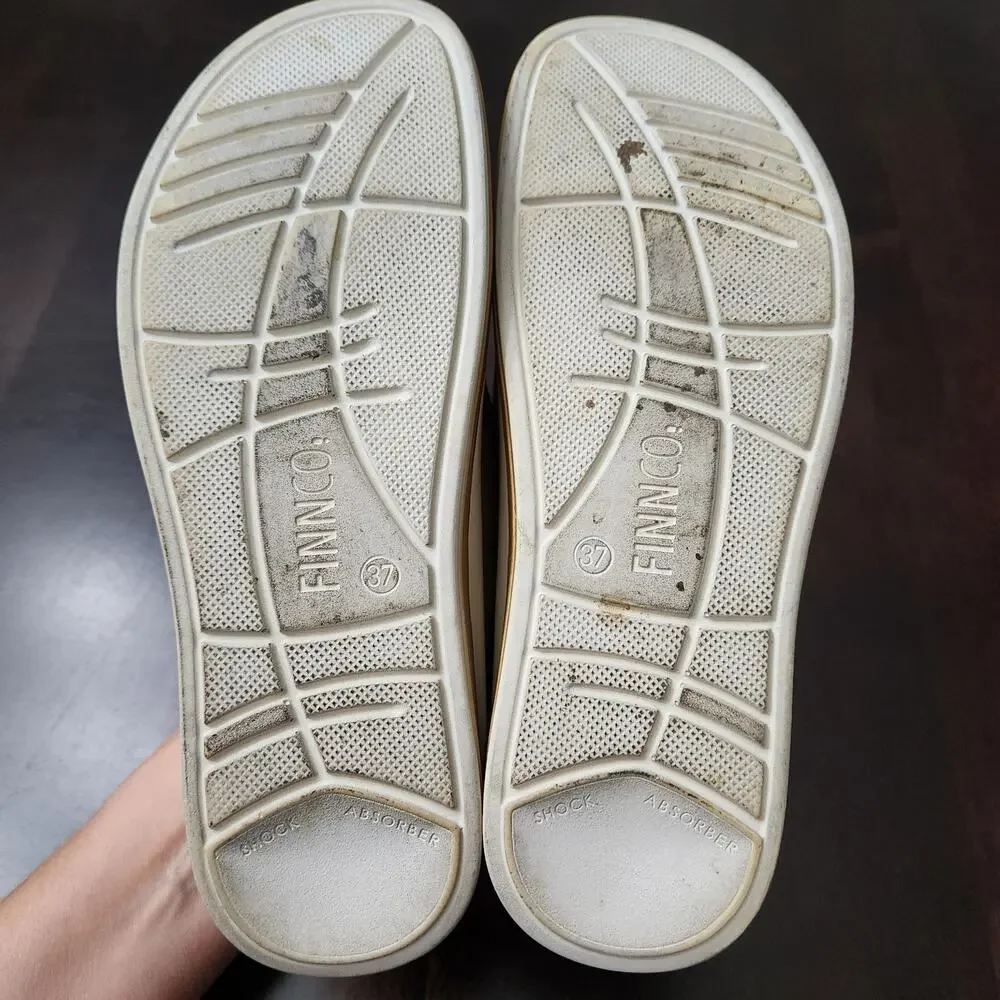 Finn Comfort Morelia Sandals Tan Nubuk Size 37